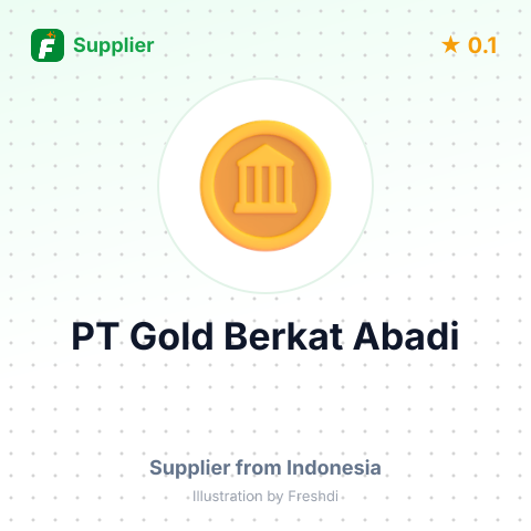 PT Gold Berkat Abadi  – summary card, no photo uploaded yet