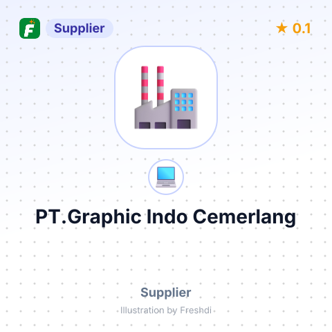 PT.Graphic Indo Cemerlang – summary card, no photo uploaded yet
