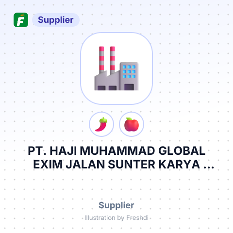 PT. HAJI MUHAMMAD GLOBAL EXIM JALAN SUNTER KARYA UTARA IV BLOK G2 NO. 24 R, SUNTER AGUNG – summary card, no photo uploaded yet