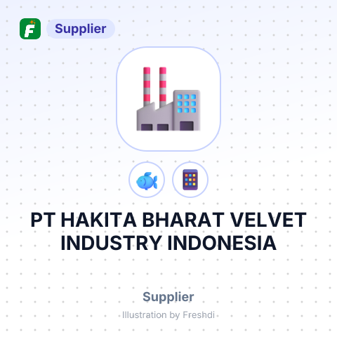 PT HAKITA BHARAT VELVET INDUSTRY INDONESIA – summary card, no photo uploaded yet