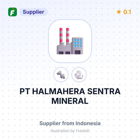 PT HALMAHERA SENTRA MINERAL – summary card, no photo uploaded yet