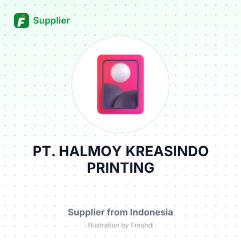 PT. HALMOY KREASINDO PRINTING – summary card, no photo uploaded yet