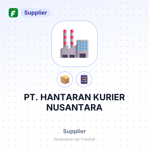 PT. HANTARAN KURIER NUSANTARA – summary card, no photo uploaded yet