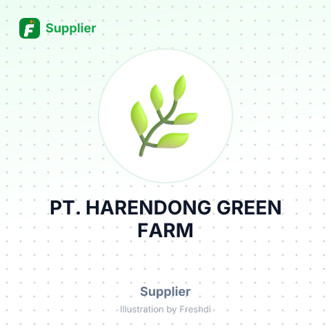 PT. HARENDONG GREEN FARM – summary card, no photo uploaded yet
