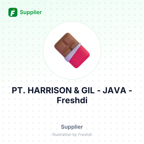 PT. HARRISON & GIL - JAVA – summary card, no photo uploaded yet