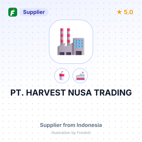PT. HARVEST NUSA TRADING – summary card, no photo uploaded yet