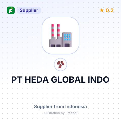 PT HEDA GLOBAL INDO – summary card, no photo uploaded yet