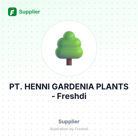 PT. HENNI GARDENIA PLANTS – summary card, no photo uploaded yet