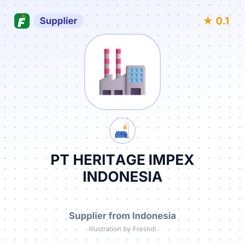 PT HERITAGE IMPEX INDONESIA – summary card, no photo uploaded yet