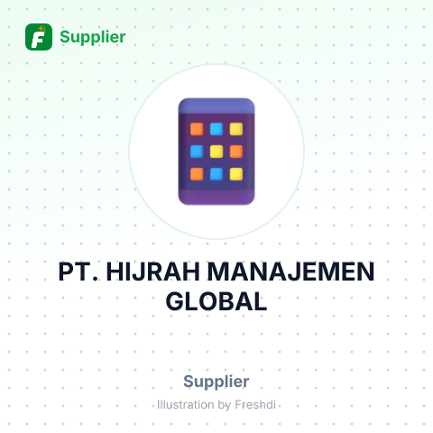 PT. HIJRAH MANAJEMEN GLOBAL – summary card, no photo uploaded yet