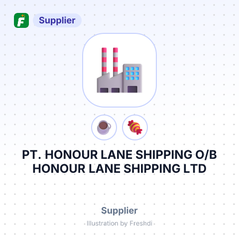 PT. HONOUR LANE SHIPPING O/B HONOUR LANE SHIPPING LTD – summary card, no photo uploaded yet