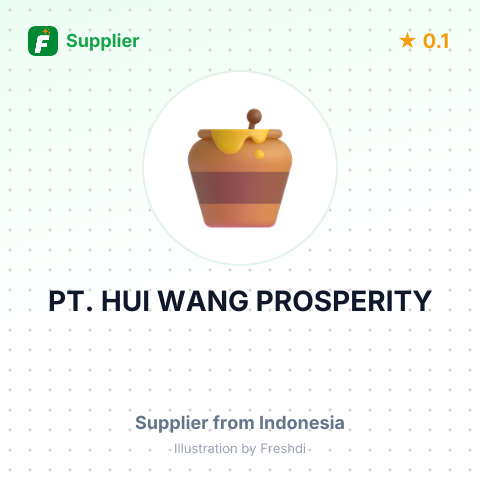 PT. HUI WANG PROSPERITY – summary card, no photo uploaded yet