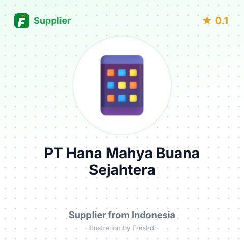 PT Hana Mahya Buana Sejahtera  – summary card, no photo uploaded yet