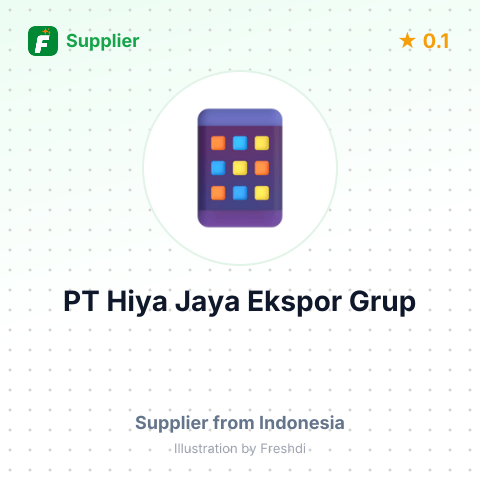 PT Hiya Jaya Ekspor Grup  – summary card, no photo uploaded yet
