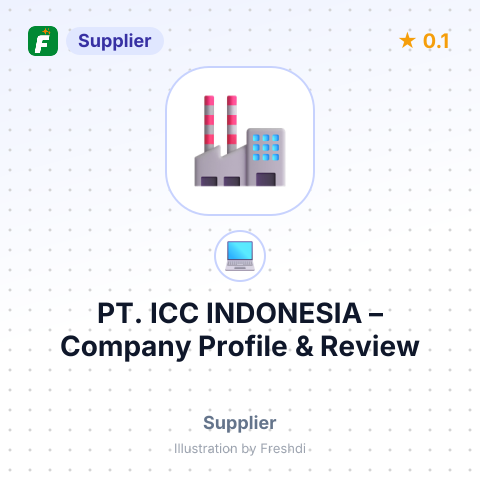 PT. ICC INDONESIA – summary card, no photo uploaded yet