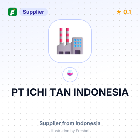 PT ICHI TAN INDONESIA – summary card, no photo uploaded yet