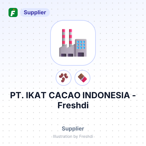 PT. IKAT CACAO INDONESIA – summary card, no photo uploaded yet