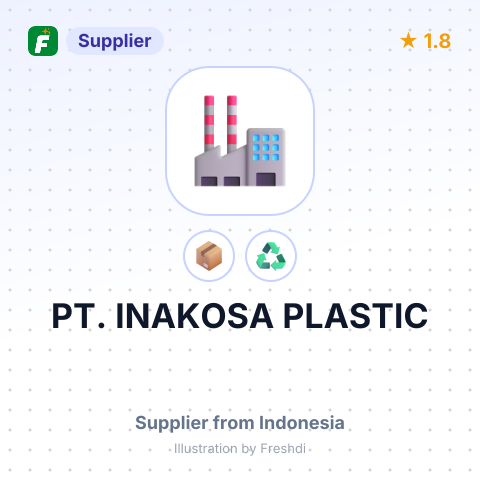 PT. INAKOSA PLASTIC – summary card, no photo uploaded yet