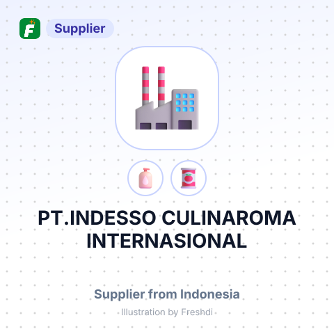 PT.INDESSO CULINAROMA INTERNASIONAL – summary card, no photo uploaded yet
