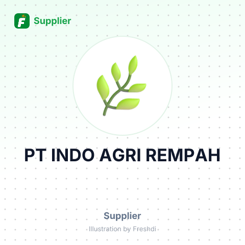 PT INDO AGRI REMPAH – summary card, no photo uploaded yet
