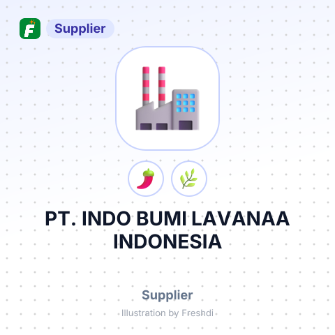 PT. INDO BUMI LAVANAA INDONESIA – summary card, no photo uploaded yet