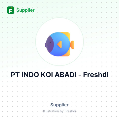 PT INDO KOI ABADI – summary card, no photo uploaded yet