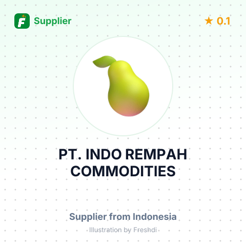 PT. INDO REMPAH COMMODITIES – summary card, no photo uploaded yet