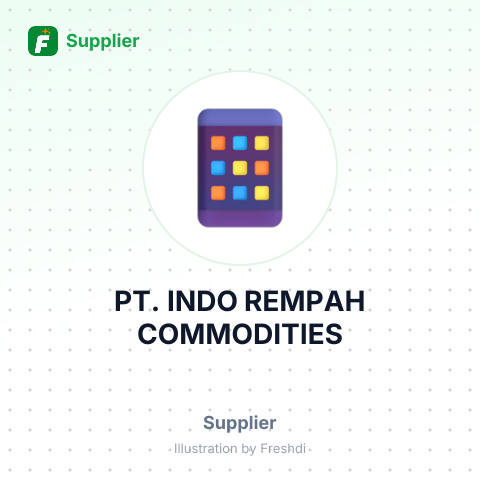 PT. INDO REMPAH COMMODITIES – summary card, no photo uploaded yet
