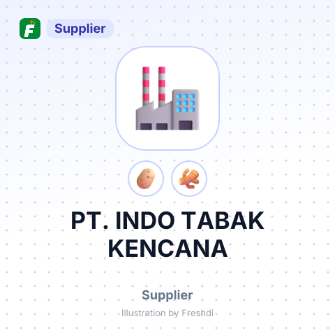 PT. INDO TABAK KENCANA – summary card, no photo uploaded yet