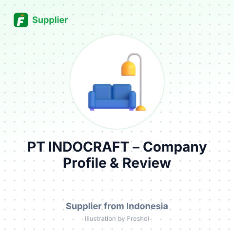 PT INDOCRAFT – summary card, no photo uploaded yet