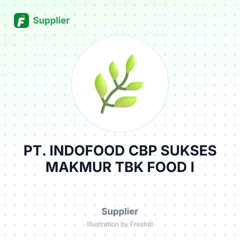 PT. INDOFOOD CBP SUKSES MAKMUR TBK FOOD I – summary card, no photo uploaded yet