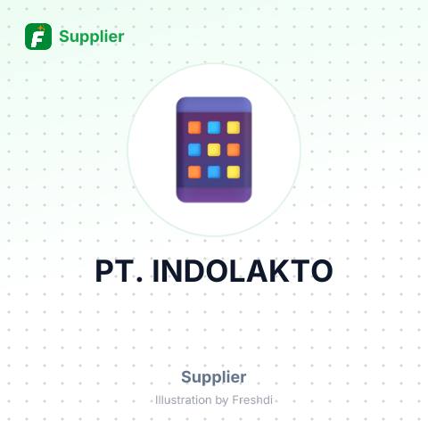 PT. INDOLAKTO – summary card, no photo uploaded yet