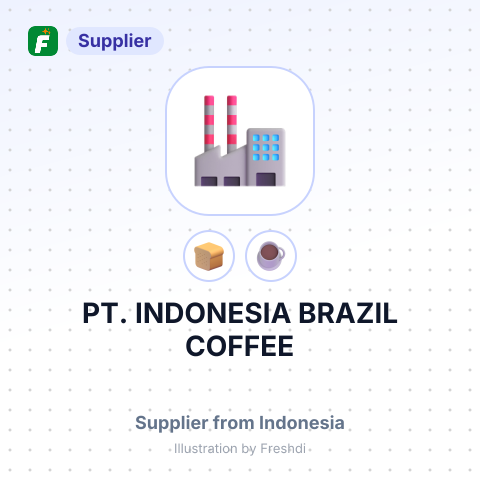 PT. INDONESIA BRAZIL COFFEE – summary card, no photo uploaded yet