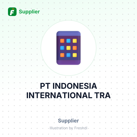 PT INDONESIA INTERNATIONAL TRA – summary card, no photo uploaded yet