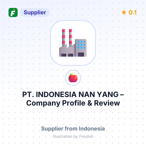 PT. INDONESIA NAN YANG – summary card, no photo uploaded yet
