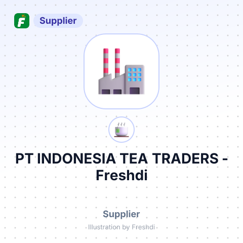 PT INDONESIA TEA TRADERS – summary card, no photo uploaded yet