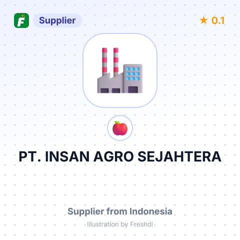 PT. INSAN AGRO SEJAHTERA – summary card, no photo uploaded yet