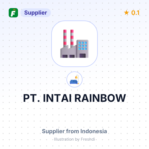 PT. INTAI RAINBOW – summary card, no photo uploaded yet