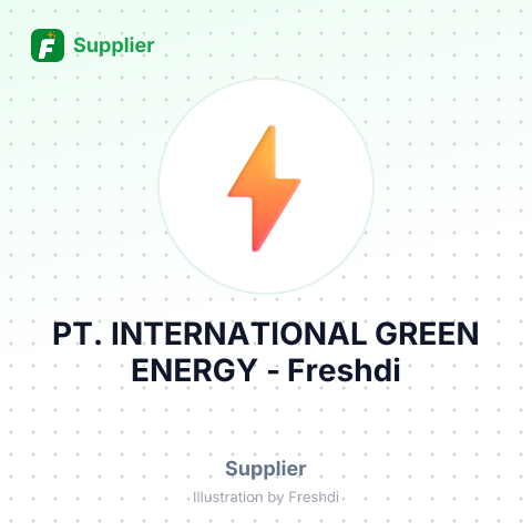 PT. INTERNATIONAL GREEN ENERGY – summary card, no photo uploaded yet