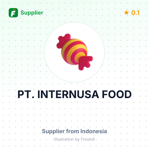 PT. INTERNUSA FOOD – summary card, no photo uploaded yet