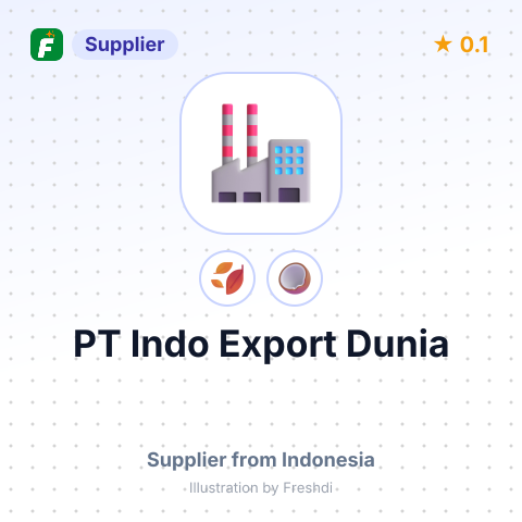 PT Indo Export Dunia – summary card, no photo uploaded yet