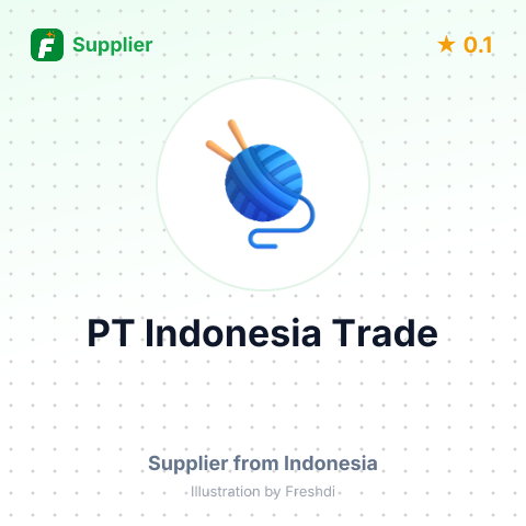 PT Indonesia Trade  – summary card, no photo uploaded yet