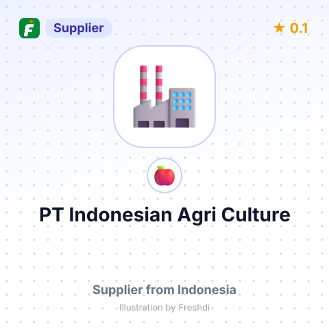 PT Indonesian Agri Culture  – summary card, no photo uploaded yet