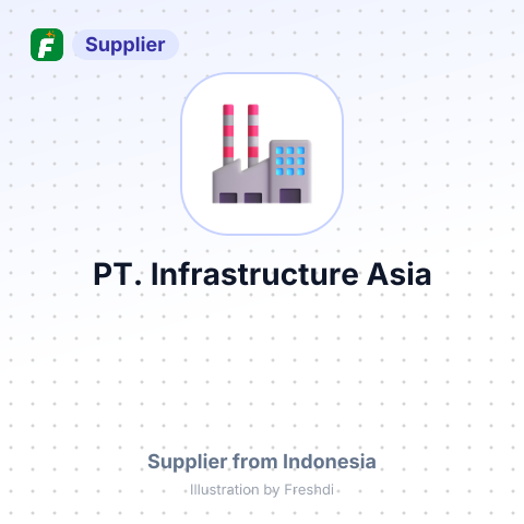 PT. Infrastructure Asia – summary card, no photo uploaded yet