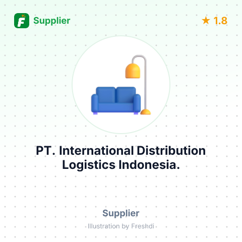PT. International Distribution Logistics Indonesia. – summary card, no photo uploaded yet