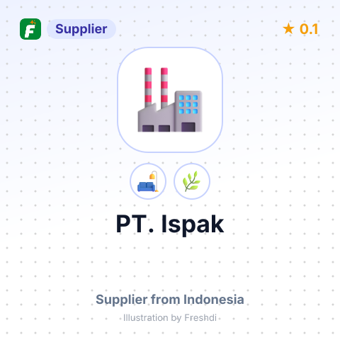 PT. Ispak  – summary card, no photo uploaded yet