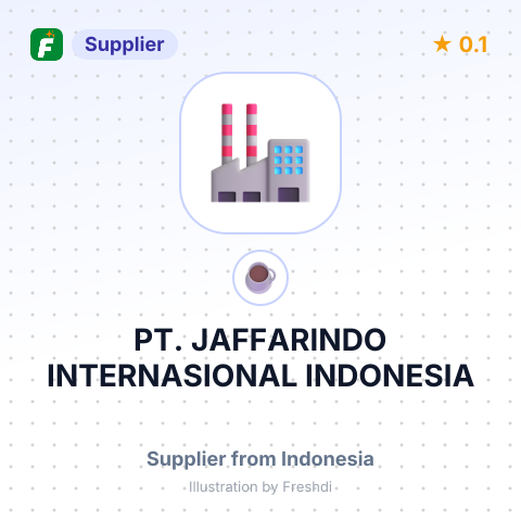 PT. JAFFARINDO INTERNASIONAL INDONESIA – summary card, no photo uploaded yet