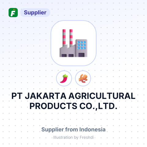 PT JAKARTA AGRICULTURAL PRODUCTS CO.,LTD. – summary card, no photo uploaded yet