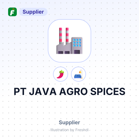 PT JAVA AGRO SPICES – summary card, no photo uploaded yet
