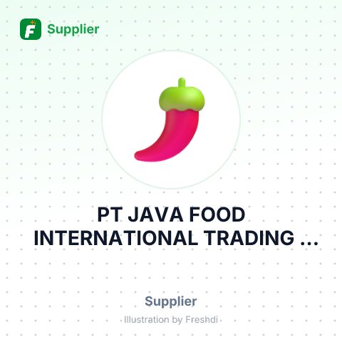 PT JAVA FOOD INTERNATIONAL TRADING – summary card, no photo uploaded yet